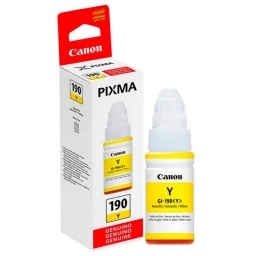 Botella Tinta Original Pixma Canon 190 Yellow