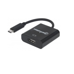 Conversor USB C Macho A HDMI Hembra 4K Manhattan