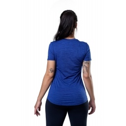 Camiseta dama correr Gym crossfit en bioamida Elite