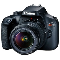 Camara Canon T100 lente 18-55mm WiFi