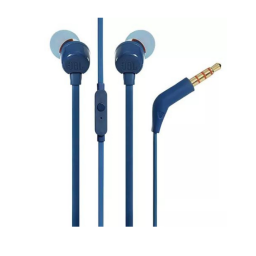 Auriculares Cableados 3,5mm Jbl Tune 110 9mm Blue