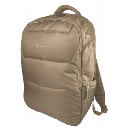 Klip Xtreme - Notebook carrying backpack - 15.6" - 1200D Nylon - Khaki - Two Compartments