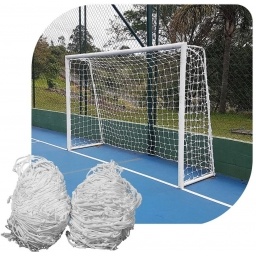Red arco x 2 futbol 5 2mm- sala -  handball 3.2 x 2.1 x 0.40 mm UV
