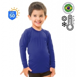 Camiseta Remera Térmica Niño Deporte Futbol uv50+