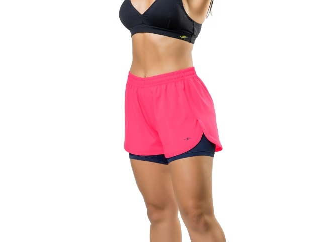 RC Deportes - SHORT CON CALZA MONTAGNE SALLY MUJER RUNNING