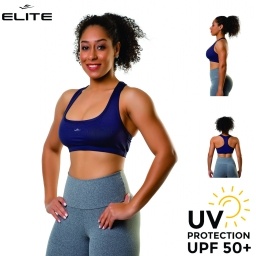 Top deportivo dama Elite Fitness entrenamiento running UV50+