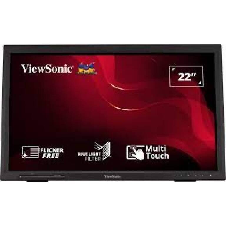 ViewSonic TD2223 - Monitor LED - 22 (21.5 visible) - pantalla táctil - 1920 x 1080 Full HD (1080p) 