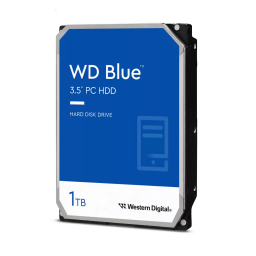 WD Blue WD10EZEX - Disco duro - 1 TB - interno - 3.5" - SATA 6Gb/s - 7200 rpm - búfer: 64 MB