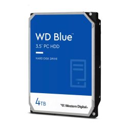 WD Blue WD40EZAZ - Disco duro - 4 TB - interno - 3.5" - SATA 6Gb/s - 5400 rpm - búfer: 256 MB