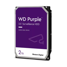 Disco Duro WD Purple Surveillance 2TB 
